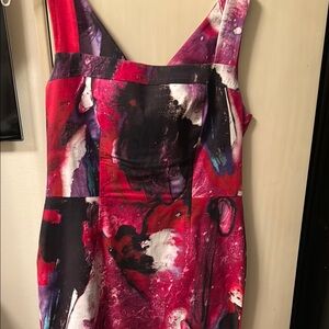 Escada multicolored  cotton midi dress
